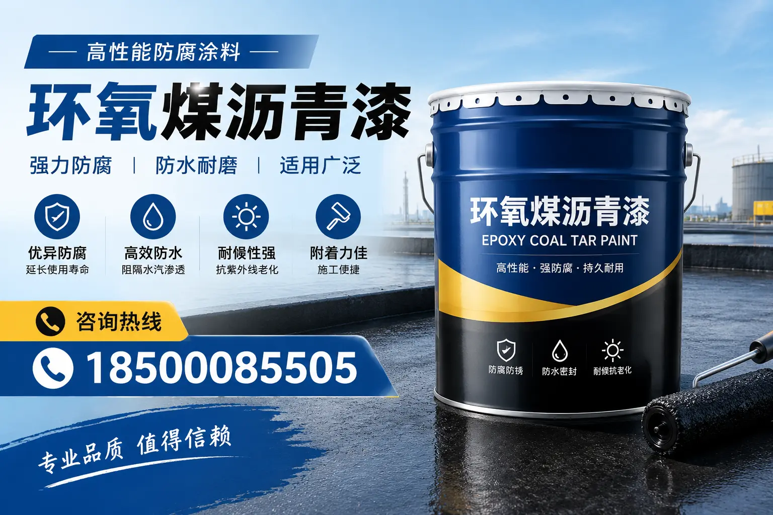 环氧煤沥青漆的主要成分与功能,汶上用户深度了解
